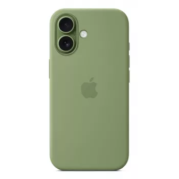 Silicone ümbris Apple iPhone 17 MagSafe Light Moss Cover roheline