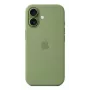 Silicone ümbris Apple iPhone 17 MagSafe Light Moss Cover roheline