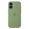 Silicone ümbris Apple iPhone 17 MagSafe Light Moss Cover roheline