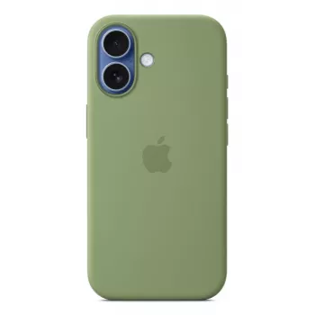 Silicone ümbris Apple iPhone 17 MagSafe Light Moss Cover roheline
