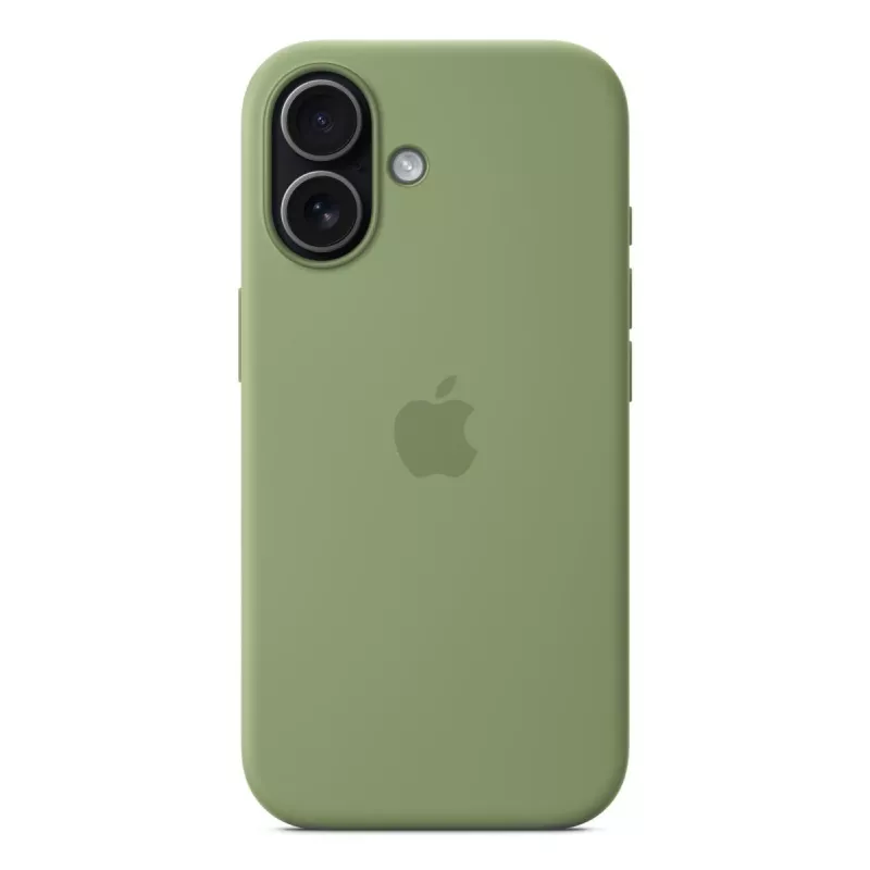 Silicone ümbris Apple iPhone 17 MagSafe Light Moss Cover roheline