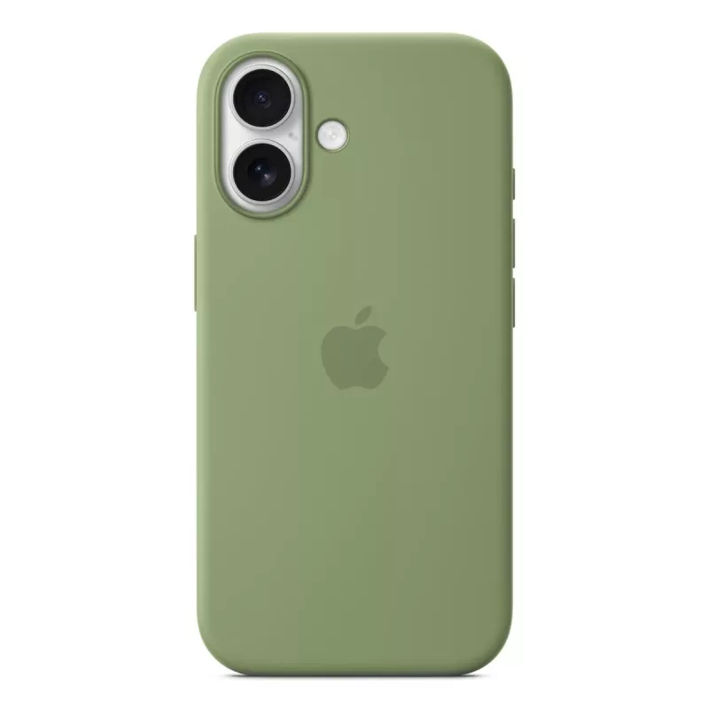 Silicone ümbris Apple iPhone 17 MagSafe Light Moss Cover roheline