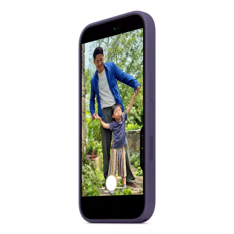 Silikoonümbris Apple iPhone 17 lilla Fog kate ühevärviline