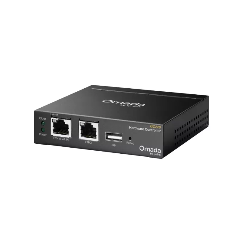 TP-Link Omada OC220 võrgulüüsi kontroller 10 100 1000 Mbit/s Must
