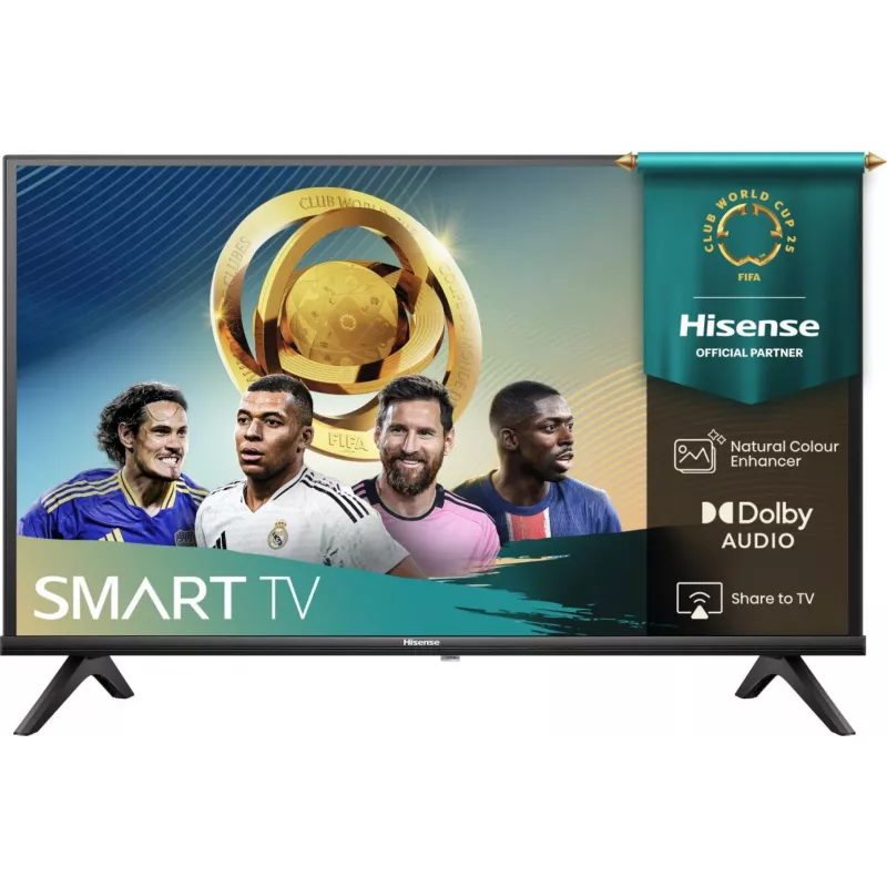 Hisense 32A4Q 81,3 cm (32 tolli) HD nutiteler Wi-Fi must
