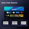 Hisense 50A6Q teler 127 cm (50 tolli) 4K Ultra HD Smart TV Wi-Fi Must 200 cd/m²