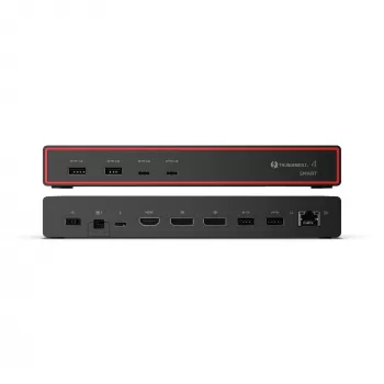 Lenovo ThinkPad Thunderbolt 4 Smart Dock Gen2 7500 juhtmega must 100W toiteedastus 2500Mbit/s