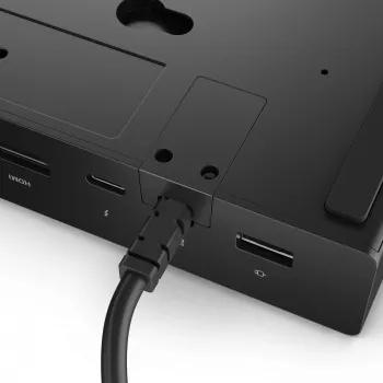 Lenovo ThinkPad Thunderbolt 4 Smart Dock Gen2 7500 juhtmega must 100W toiteedastus 2500Mbit/s