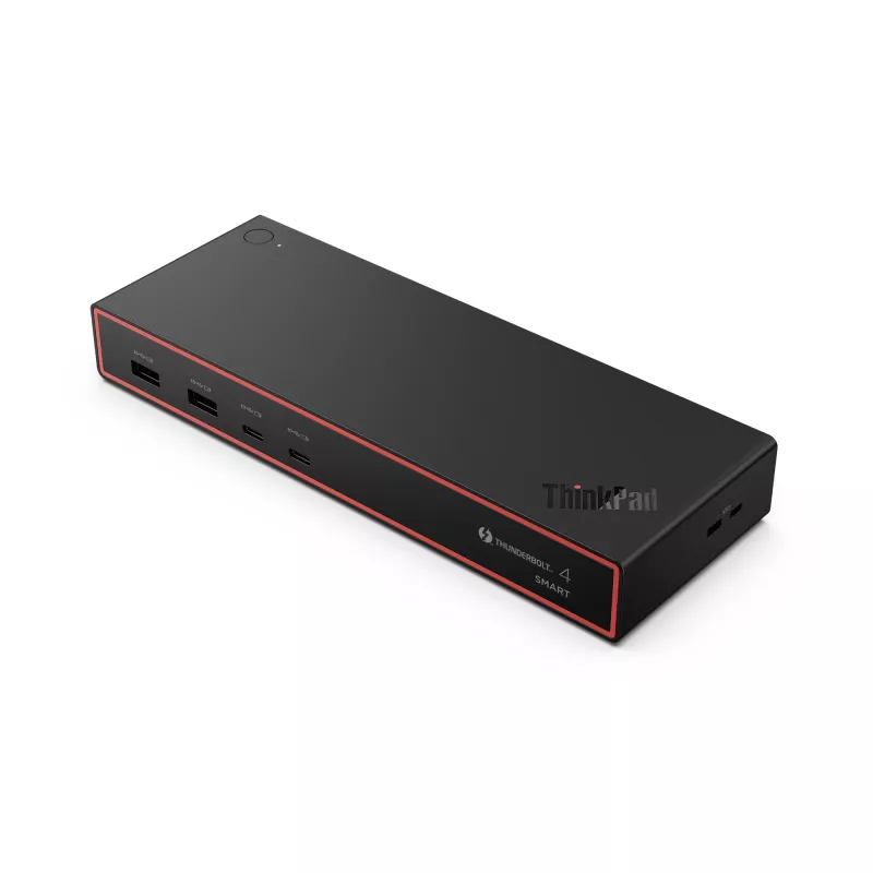 Lenovo ThinkPad Thunderbolt 4 Smart Dock Gen2 7500 juhtmega must 100W toiteedastus 2500Mbit/s