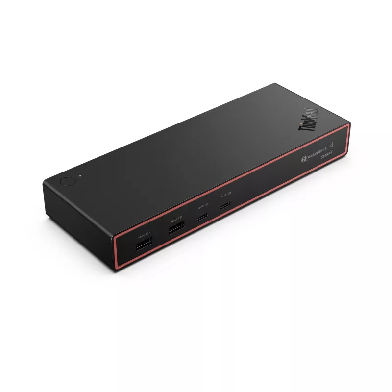 Lenovo ThinkPad Thunderbolt 4 Smart Dock Gen2 7500 juhtmega must 100W toiteedastus 2500Mbit/s