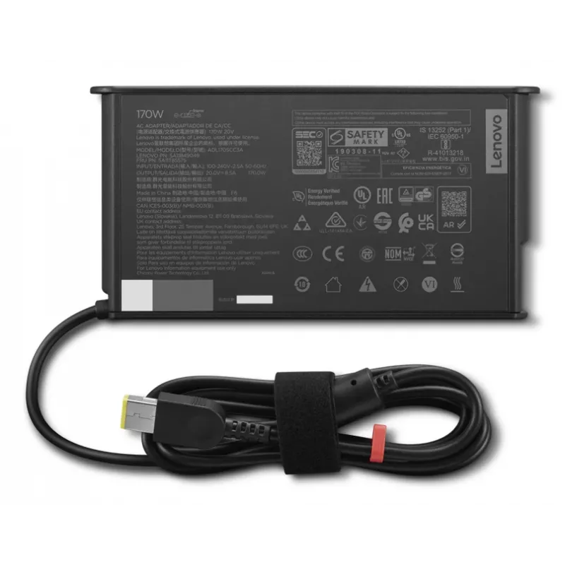 Lenovo 4X21U26039 toiteadapter/inverter välistingimustesse 170 W must