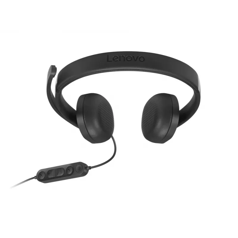 Lenovo VoIP Peakomplekt 5000 Juhtmega Peakomplekt Kontori/Kõnekeskuse USB USB-C Must