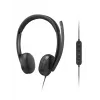 Lenovo VoIP Peakomplekt 5000 Juhtmega Peakomplekt Kontori/Kõnekeskuse USB USB-C Must