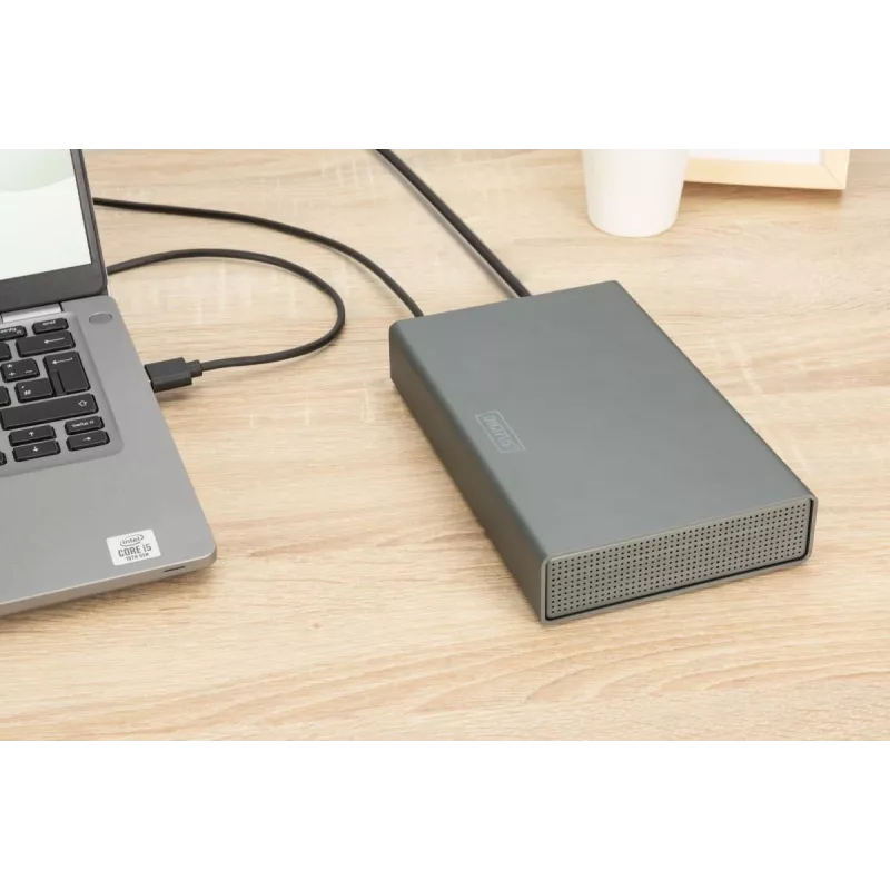 HDD-korpus Digitus DA-71106-1 USB 3.0 3,5-tolline SATA 16TB Alumiinium