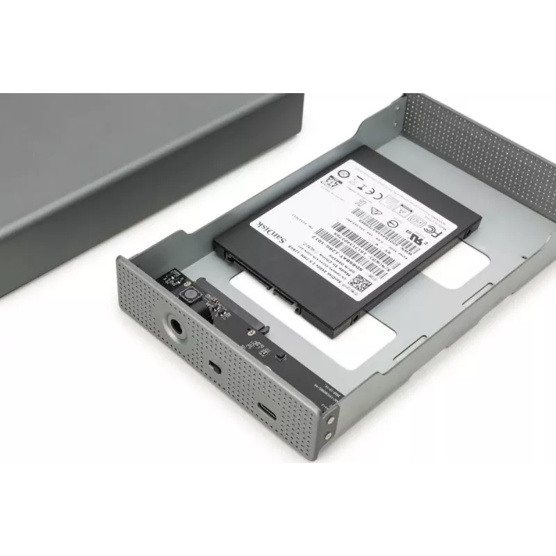 HDD-korpus Digitus DA-71106-1 USB 3.0 3,5-tolline SATA 16TB Alumiinium