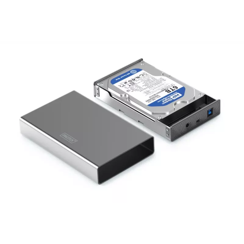 HDD-korpus Digitus DA-71106-1 USB 3.0 3,5-tolline SATA 16TB Alumiinium