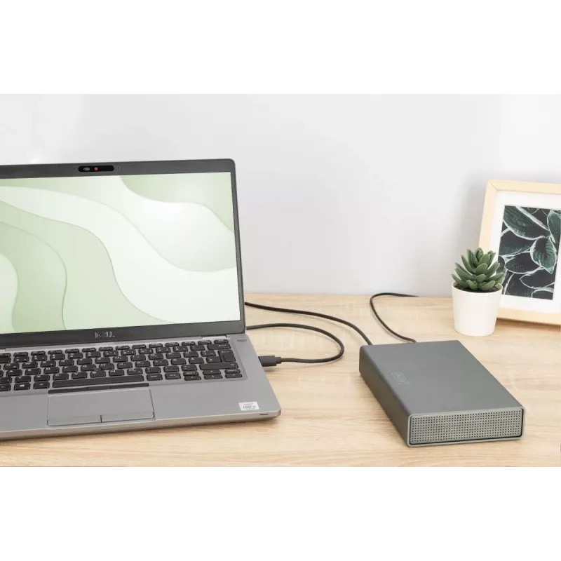 HDD-korpus Digitus DA-71106-1 USB 3.0 3,5-tolline SATA 16TB Alumiinium