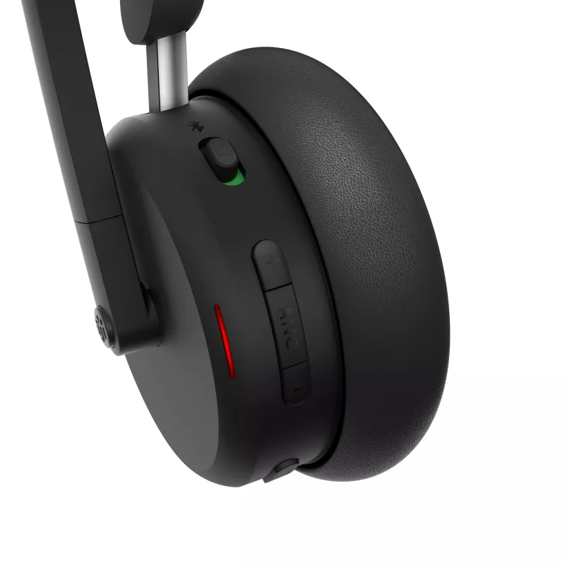 Lenovo 6550 peakomplekt, juhtmevaba, peavõruga, kontori/kõnekeskuse jaoks, USB-C, Bluetooth, must