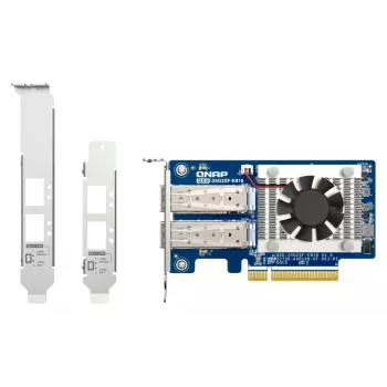 QNAP QXG-25G2SF-E810 võrgukaart Sisemine Kiudoptiline 25000 Mbit/s