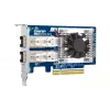 QNAP QXG-25G2SF-E810 võrgukaart Sisemine Kiudoptiline 25000 Mbit/s