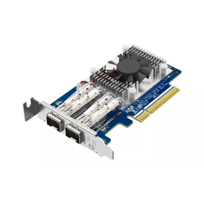 QNAP QXG-25G2SF-E810 võrgukaart Sisemine Kiudoptiline 25000 Mbit/s