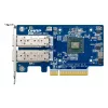 QNAP QXG-25G2SF-E810 võrgukaart Sisemine Kiudoptiline 25000 Mbit/s