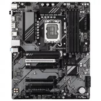 GIGABYTE B760 DS3H WIFI6E GEN5 emaplaat – toetab Intel Core 14. põlvkonna protsessoreid, 8+2+1 faasi digitaalne VRM, kuni 5600 MHz DDR5, 2xPCIe 4.0 M.2, Wi-Fi 6E, 1GbE LAN, USB 3.2 Gen 2x2