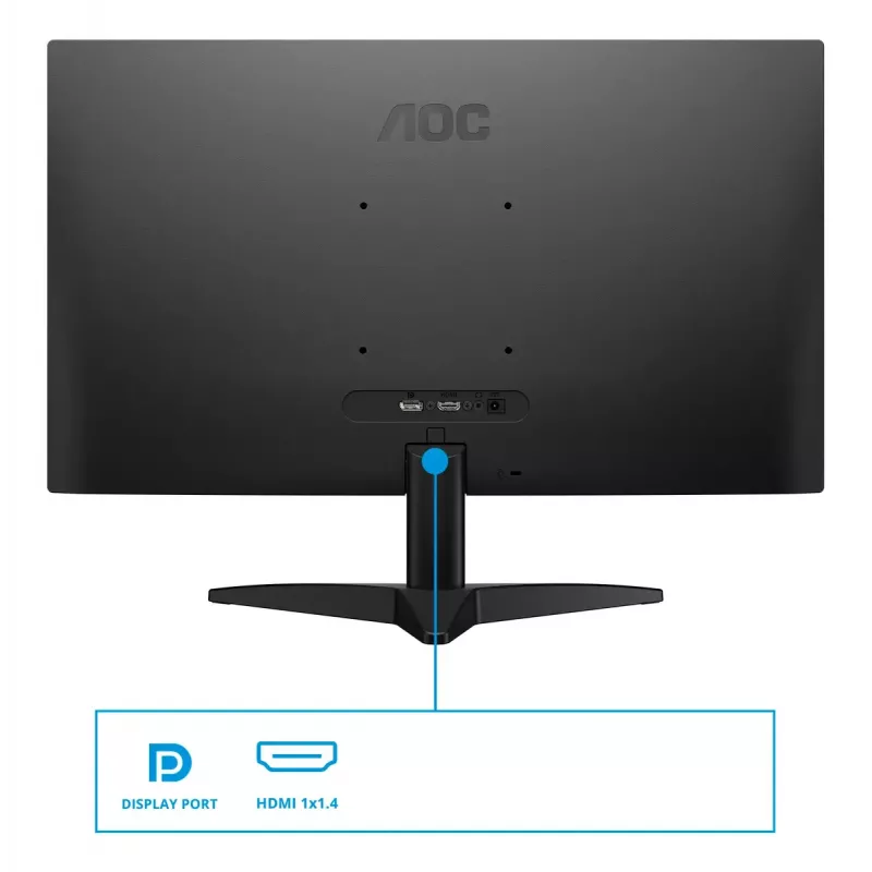 AOC B3 24B36X arvutikuvar 60,5 cm (23,8 tolli) 1920 x 1080 pikslit Full HD LED Must