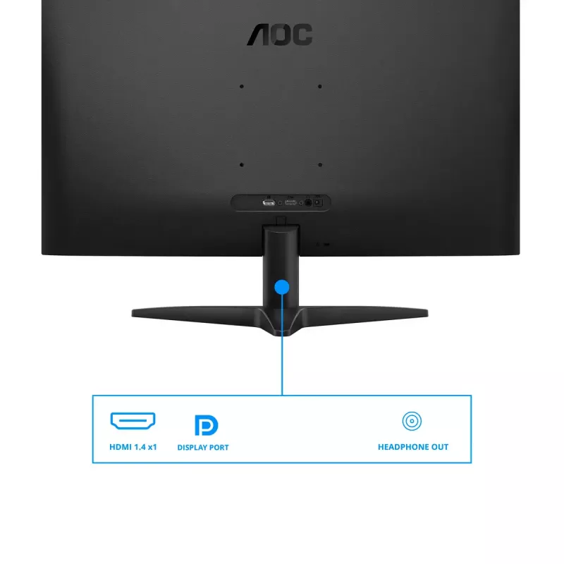 AOC B3 27B36X arvutimonitor 68,6 cm (27 tolli) 1920 x 1080 pikslit Full HD LED Must