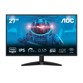AOC B3 27B36X arvutimonitor 68,6 cm (27 tolli) 1920 x 1080 pikslit Full HD LED Must