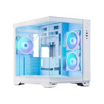 Chieftec GM-30W-TG-OP arvutikorpus Cube Valge