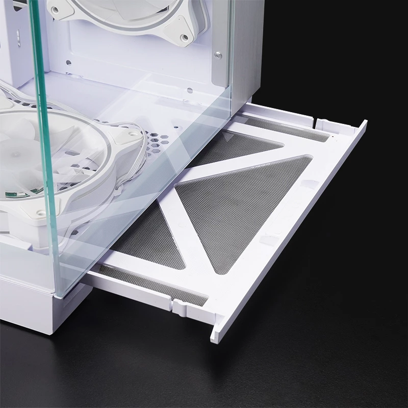 Chieftec GM-30W-TG-OP arvutikorpus Cube Valge