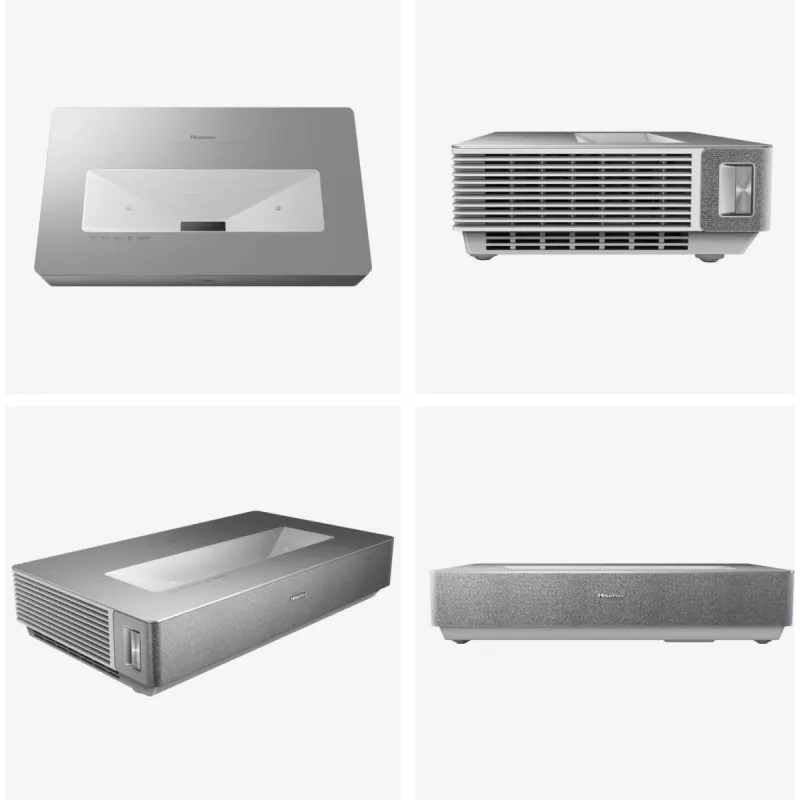 Hisense 120L5ND projektsioonteler Ülilühifookusega projektor 2700 ANSI luumenit DLP UHD 4K (3840x2160) Must, Hõbedane 3D