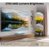 Hisense 120L5ND projektsioonteler Ülilühifookusega projektor 2700 ANSI luumenit DLP UHD 4K (3840x2160) Must, Hõbedane 3D