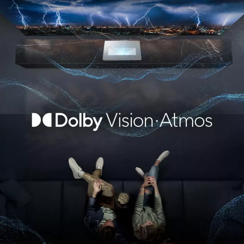 Hisense 120L5ND projektsioonteler Ülilühifookusega projektor 2700 ANSI luumenit DLP UHD 4K (3840x2160) Must, Hõbedane 3D