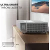 Hisense 120L5ND projektsioonteler Ülilühifookusega projektor 2700 ANSI luumenit DLP UHD 4K (3840x2160) Must, Hõbedane 3D