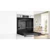 Sisseehitatav elektriahi Bosch Serie 6 HBG536EW4 — 71 L, 3400 W, valge, EasyClean, 10 automaatprogrammi