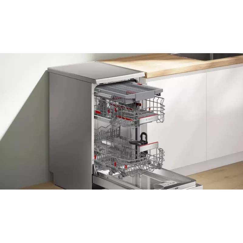 Eraldiseisev nõudepesumasin Bosch Serie 6 SPS6EMI21E — Õhuke 45 cm, 10 komplekti, 8 programmi, energiaklass B