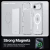 Crong Clear MAG kaitseümbris MagSafe'iga iPhone 17-le Läbipaistev CRGCLRMIP1763TRS