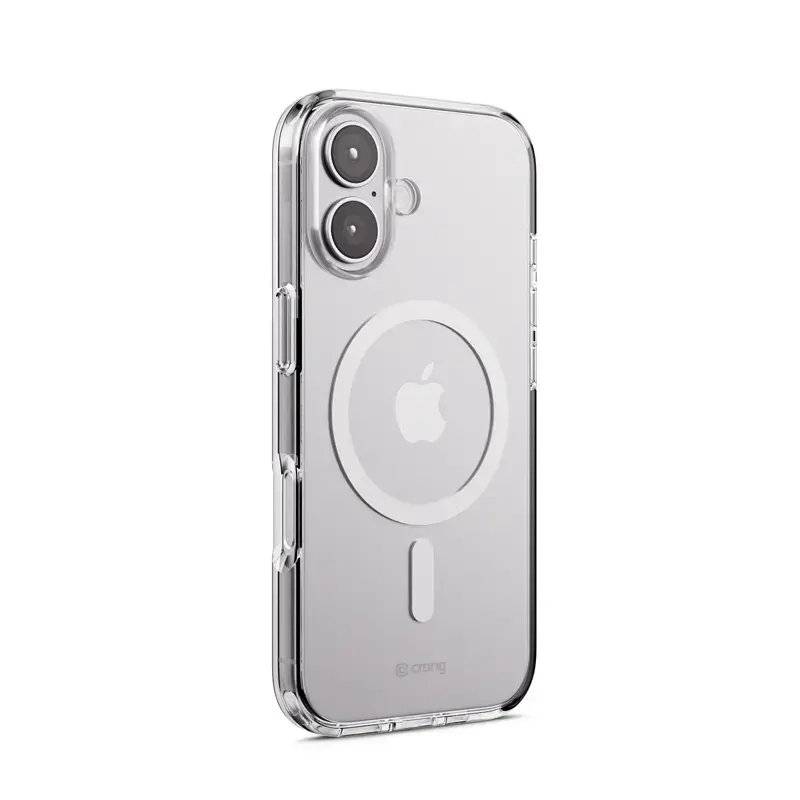 Crong Clear MAG kaitseümbris MagSafe'iga iPhone 17-le Läbipaistev CRGCLRMIP1763TRS