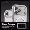 Crong Clear MAG Cover Case koos MagSafe'iga iPhone 17 Pro jaoks läbipaistev CRGCLRMIP1763PTRS