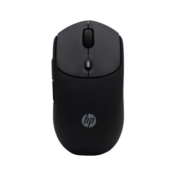HP 400 Quiet Must Wireless hiir, Mõlemakäeline, RF Wireless + Bluetooth, 6000 DPI, Must