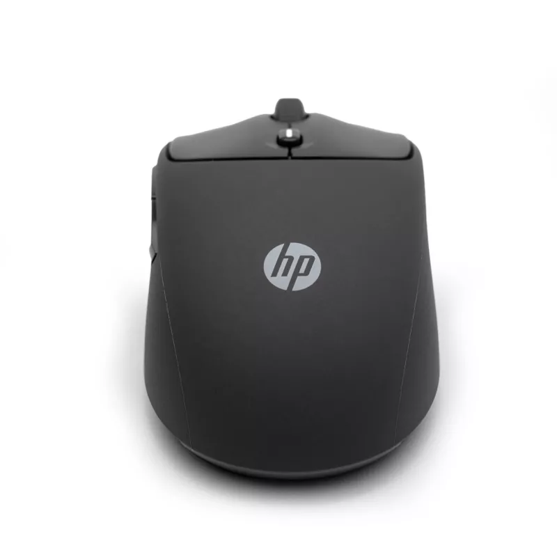 HP 400 Quiet Must Wireless hiir, Mõlemakäeline, RF Wireless + Bluetooth, 6000 DPI, Must