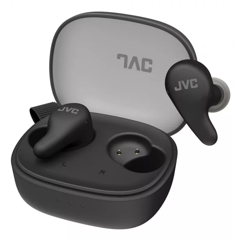JVC HA-A23T-B-U kõrvaklapid/peakomplekt True Wireless Stereo (TWS) Kõrvasisesed Kõned/Muusika/Sport/Igapäevane Bluetooth Must