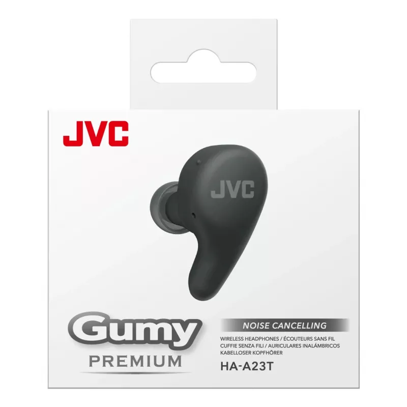 JVC HA-A23T-B-U kõrvaklapid/peakomplekt True Wireless Stereo (TWS) Kõrvasisesed Kõned/Muusika/Sport/Igapäevane Bluetooth Must