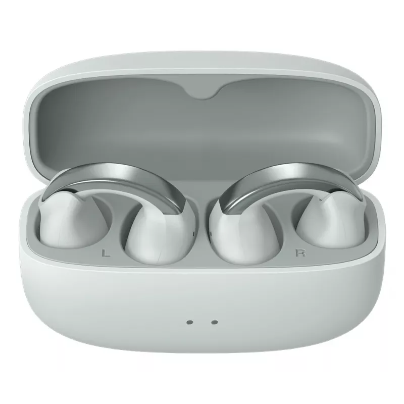 JVC HA-NP1T Kõrvaklapp True Wireless Stereo (TWS) Kõrva külge kinnitatav Kõnede ja muusika jaoks USB USB-C Bluetooth Hall, Hõbedane