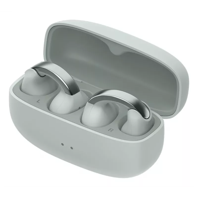JVC HA-NP1T Kõrvaklapp True Wireless Stereo (TWS) Kõrva külge kinnitatav Kõnede ja muusika jaoks USB USB-C Bluetooth Hall, Hõbedane