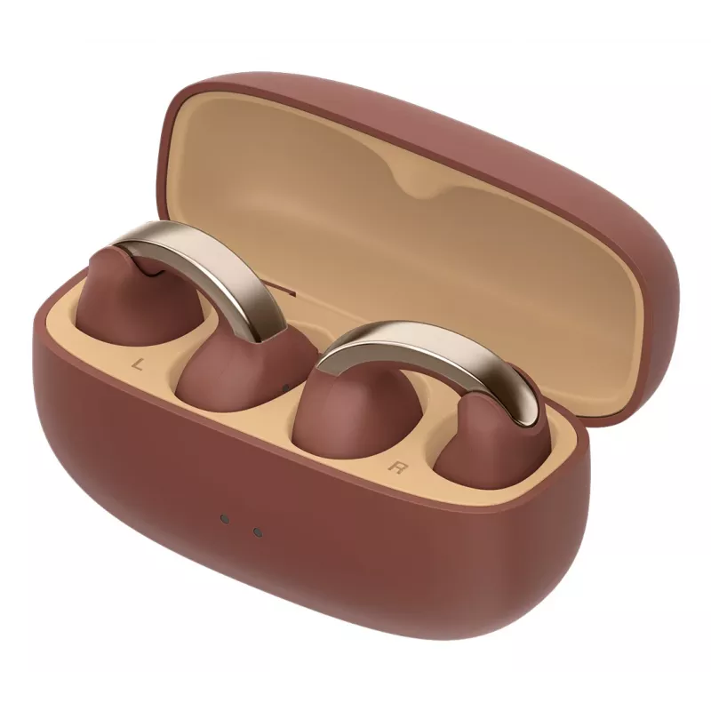 JVC HA-NP1T peakomplekt True Wireless Stereo (TWS) kõrvaklambriga kõned/muusika USB USB-C Bluetooth pruun, hõbedane