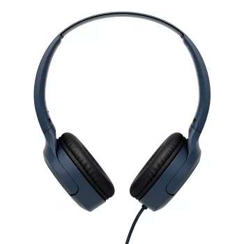 Juhtmega binauraalsed kõrvaklapid JVC HA-S33UCAU, peapaelaga, USB-C, 2 draiverit 2,97 cm, 20–20000 Hz, kaabel 1,2 m, sinine