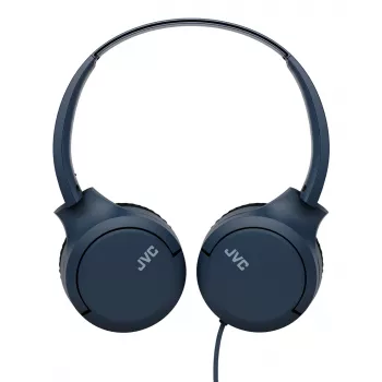 Juhtmega binauraalsed kõrvaklapid JVC HA-S33UCAU, peapaelaga, USB-C, 2 draiverit 2,97 cm, 20–20000 Hz, kaabel 1,2 m, sinine
